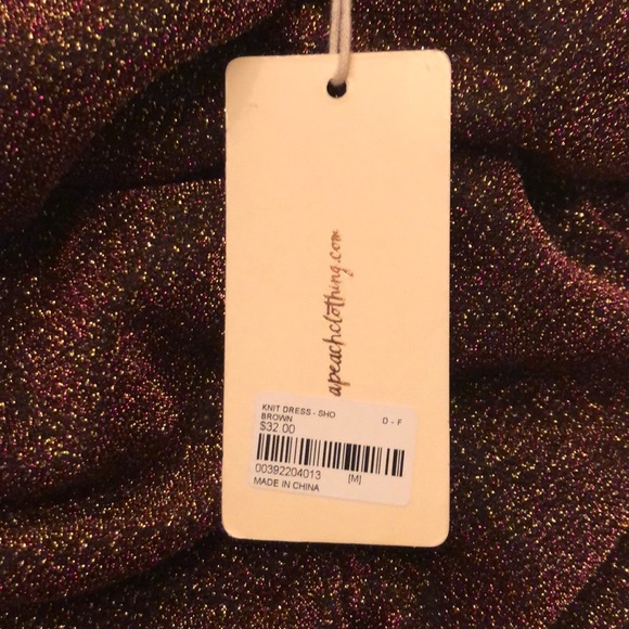 Sexy bodycon glittery ruched dress - Picture 5 of 5